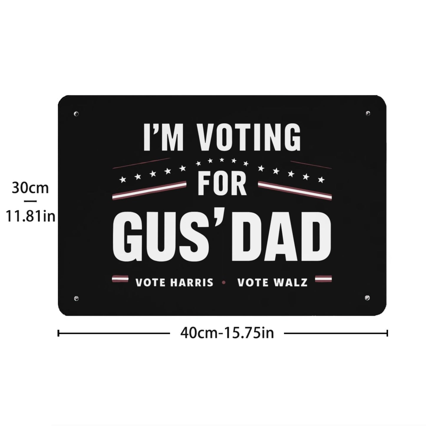 Dad For President Bathroom Decor 40 * 30cm