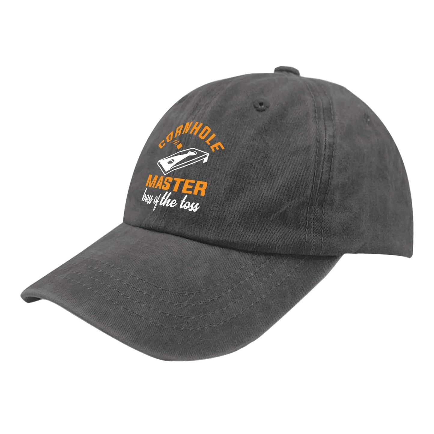 80s Boss of The Toss Black Baseball Cap - Perfect Gift for Her
