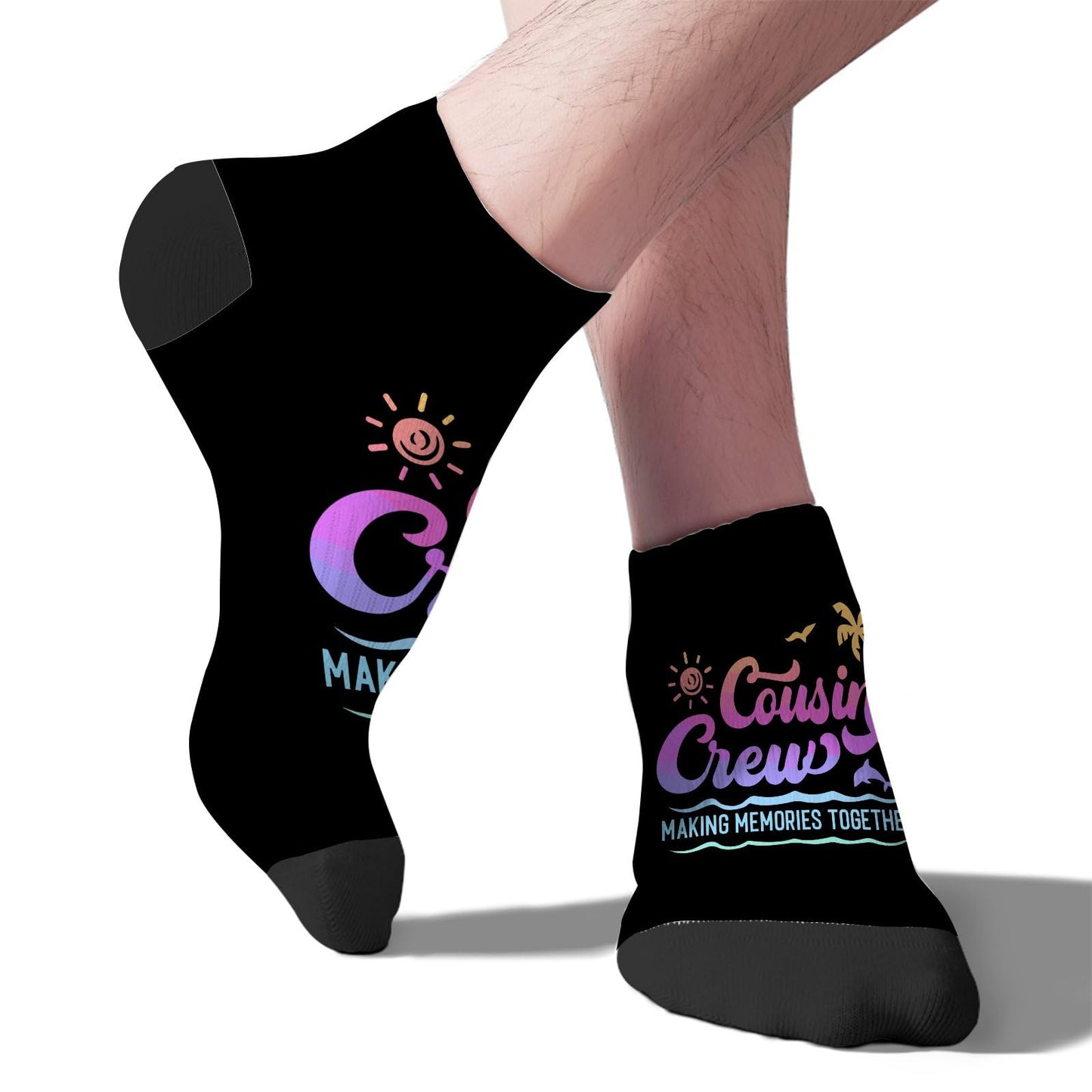 2024 Summer Vacation Beach Crew Socks for Men and Women