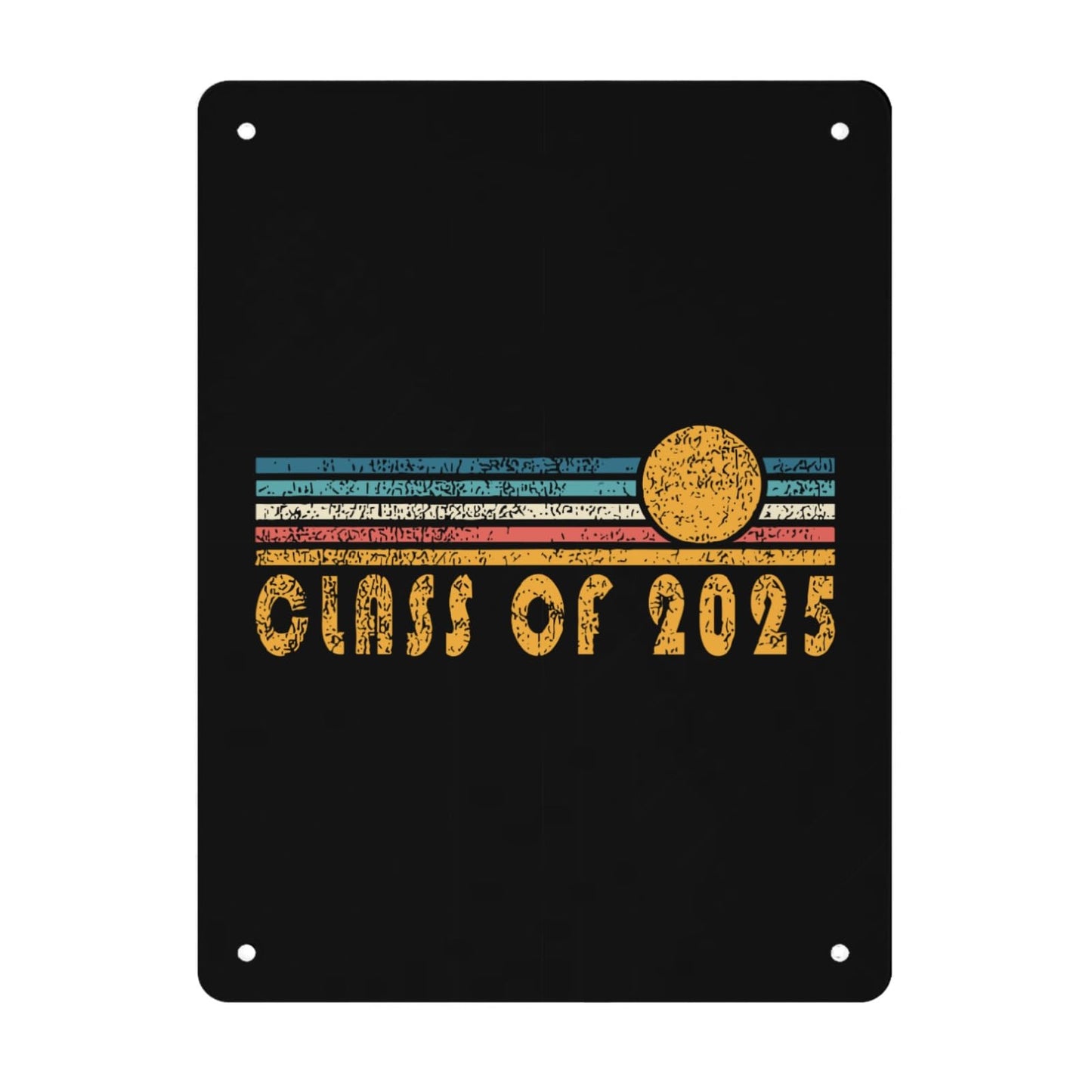 Class Of 2025 Rustic Farmhouse Bar Sign - 30x40cm