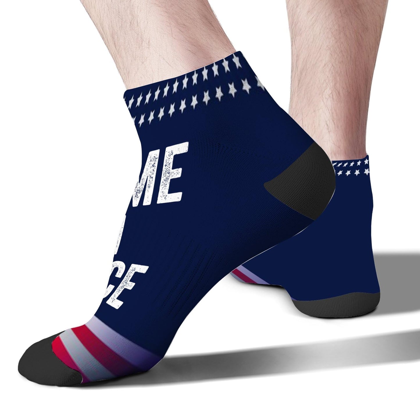 I Come In Peace I'm Peace Funny Matching Couple Lovers Low Cut Socks Women Athletic Women's Socks
