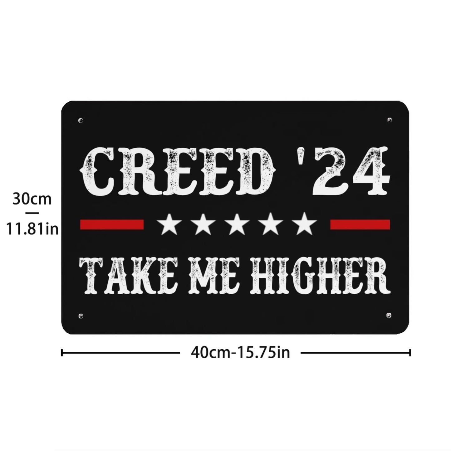 24" Take Me Higher Sign - Outdoor Bar Farmhouse Decor 40x30cm