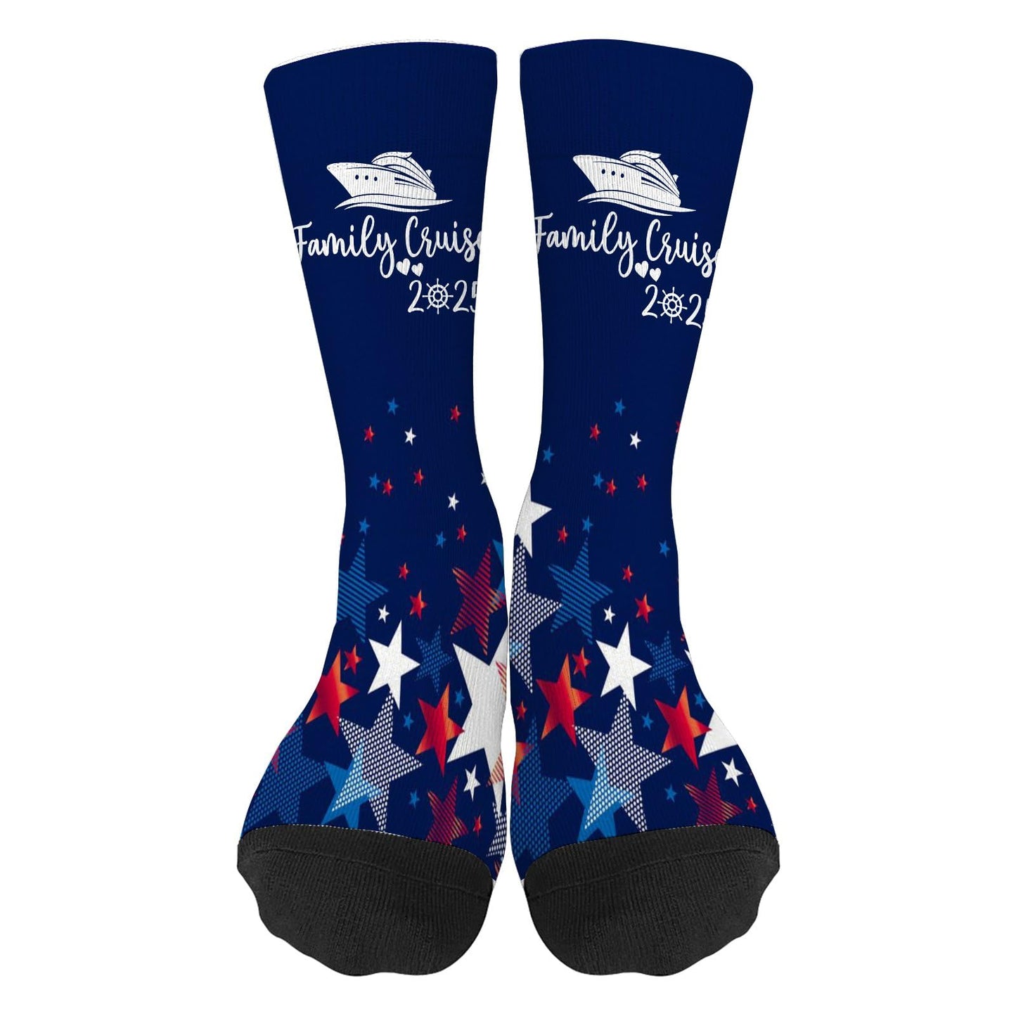 2025 Cruise Vacation Family Boot Socks