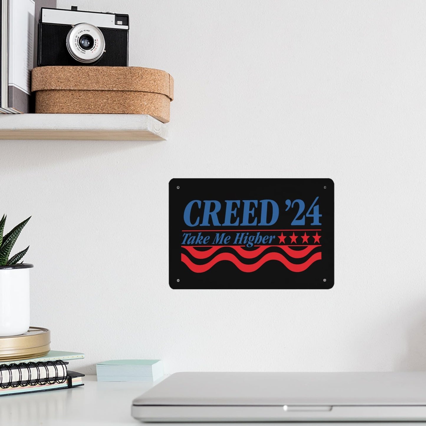 Creed 24' Take Me Higher Apparel Sign Bathroom Decor For Yard 40 * 30cm