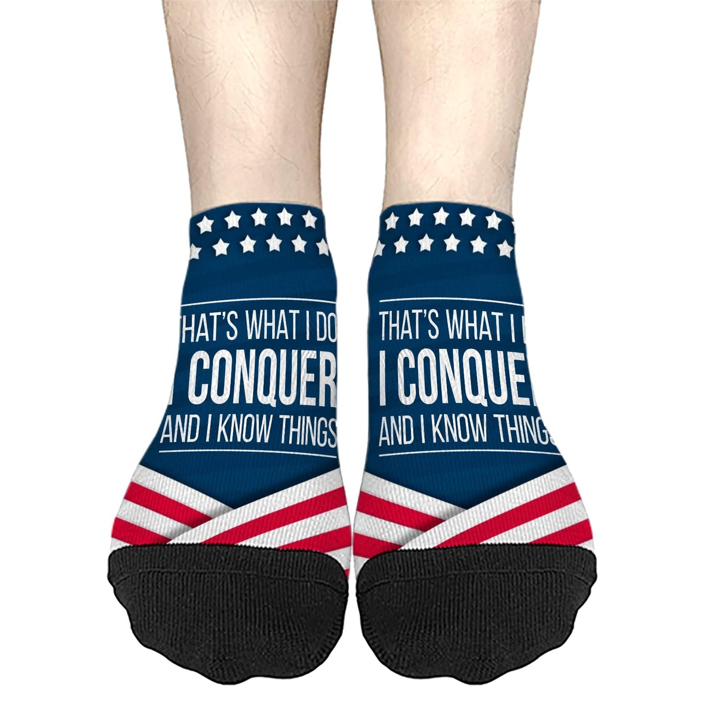 That's What I Do I Cook And I Know Things No Show Socks Womens No Show Socks Men's