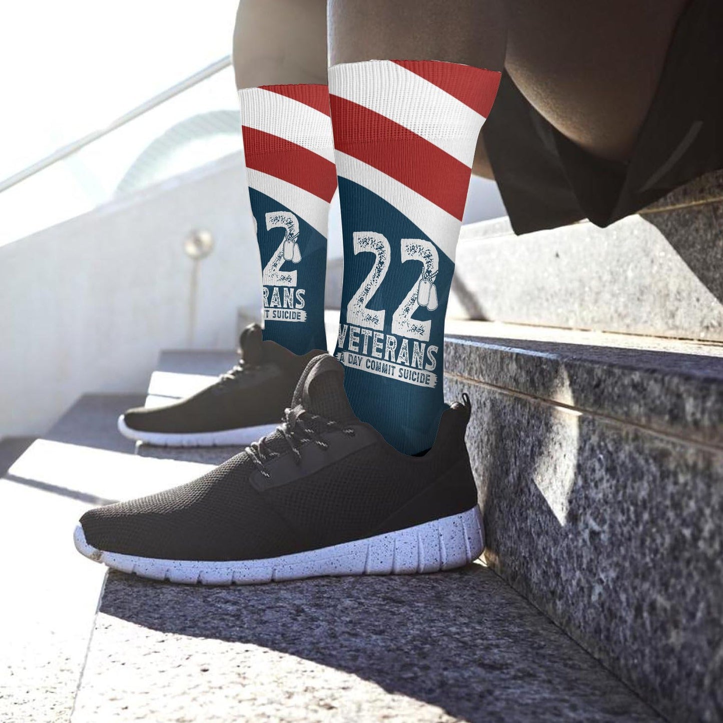 Veteran Lives Matter Women's Athletic Socks