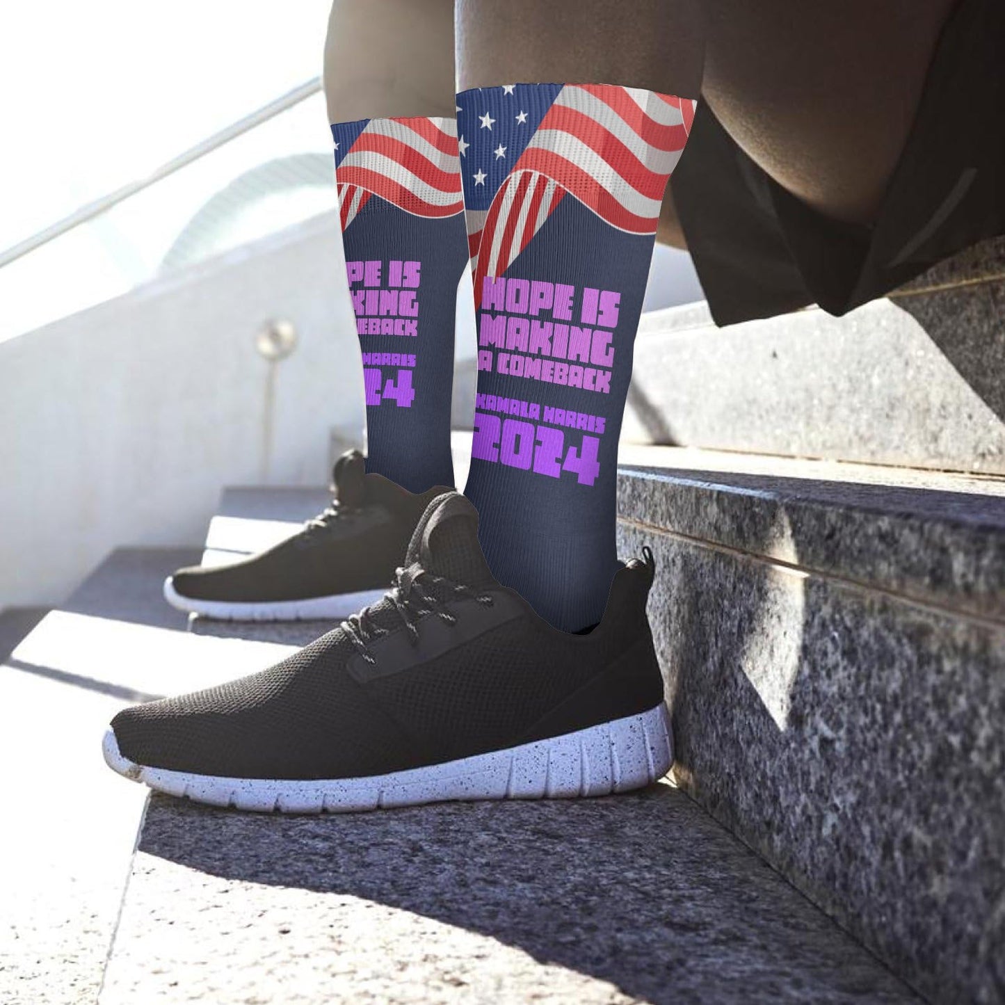 2024 Hope Is Making A Comeback Women Crew Socks