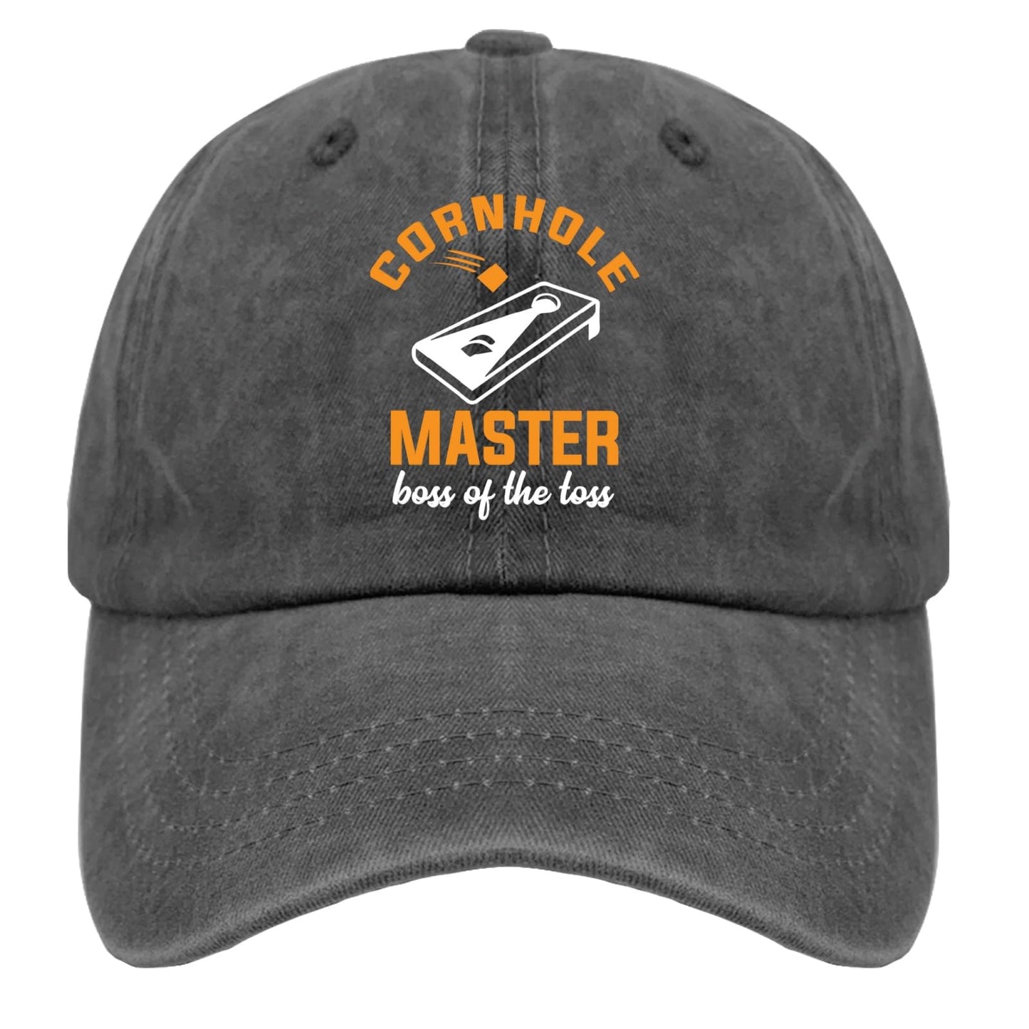 80s Boss of The Toss Black Baseball Cap - Perfect Gift for Her
