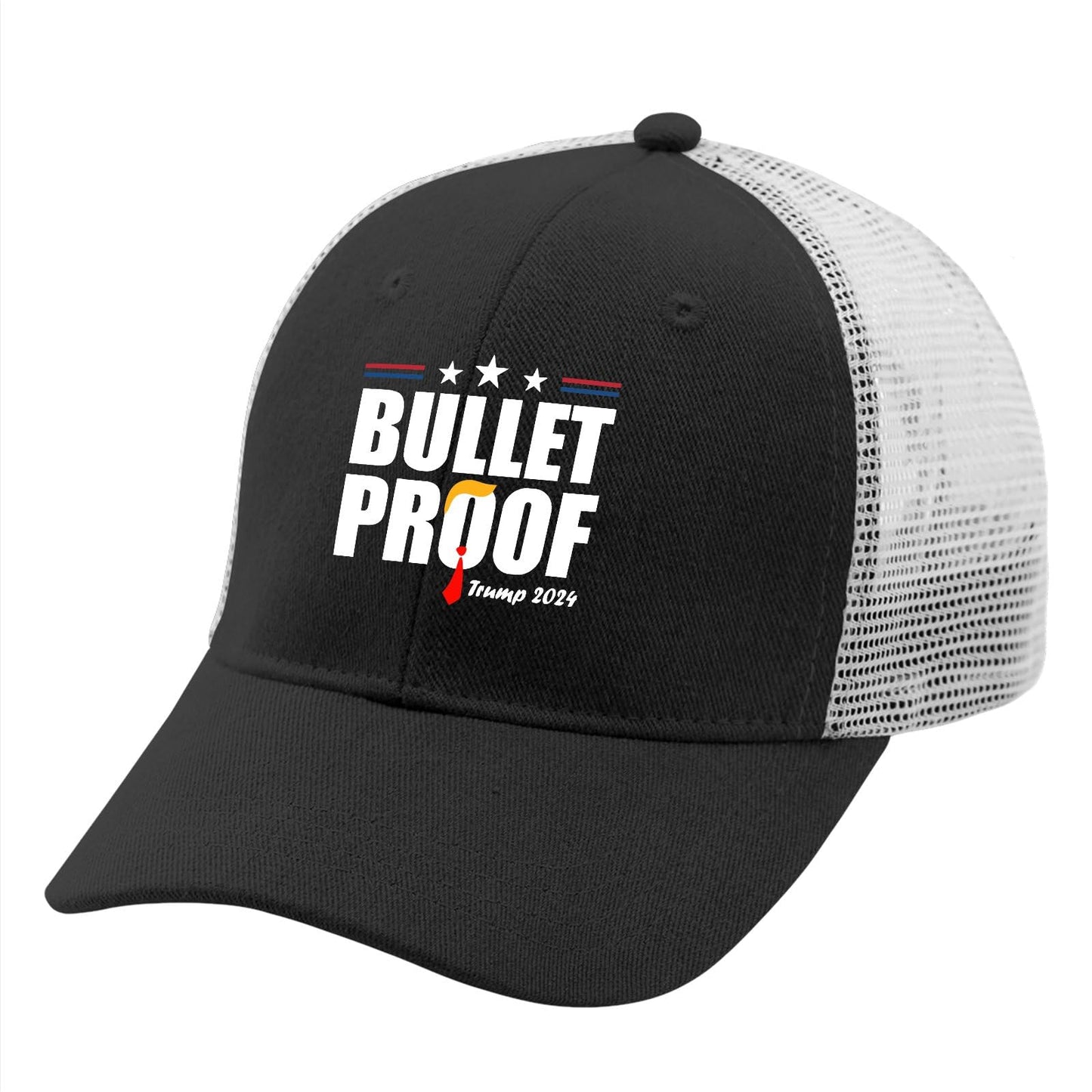 Trump Bulletproof Trucker Hat - AllBlack