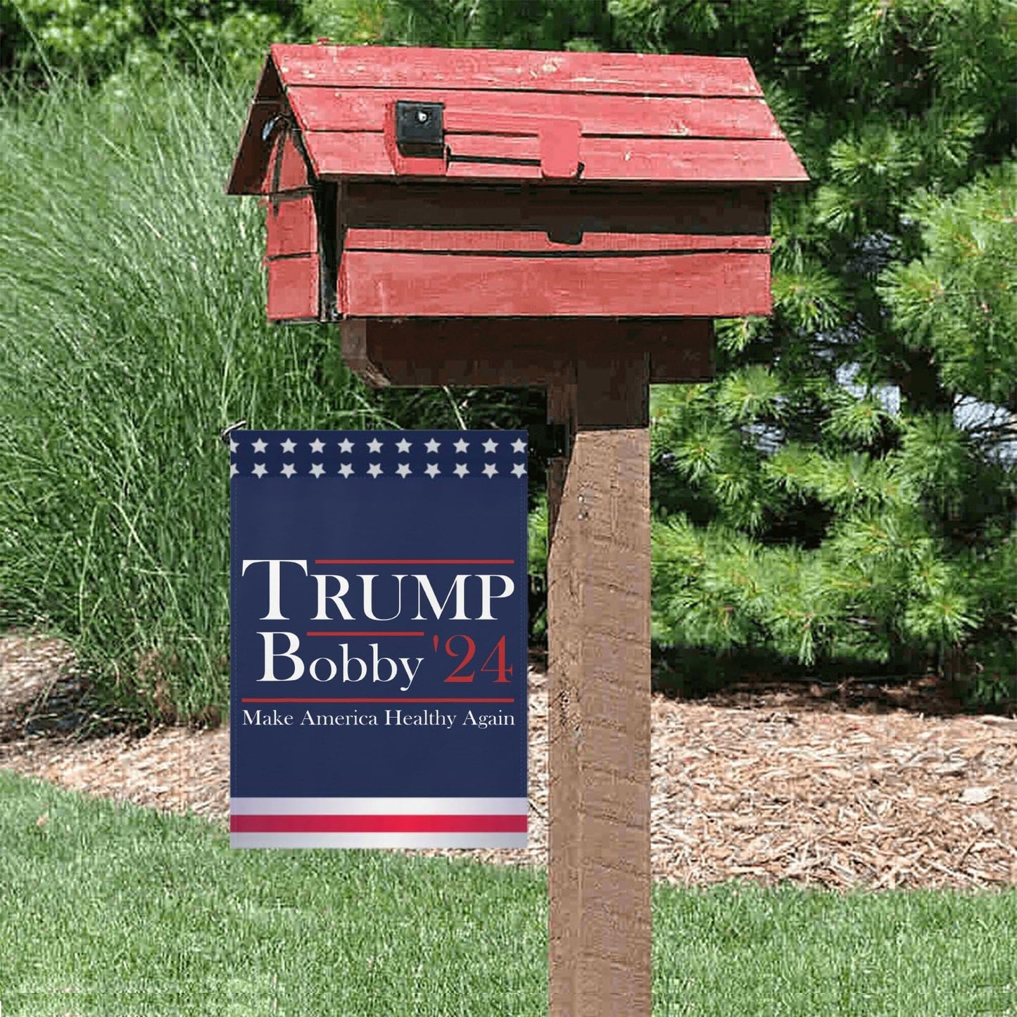 Double Sided Inspirational Outdoor Flag - Make America Healthy Again