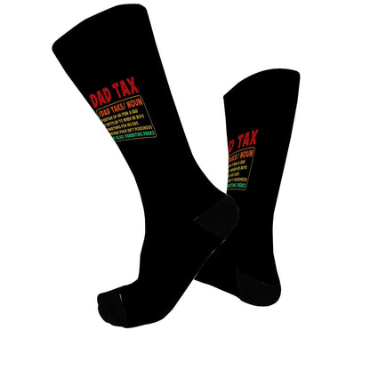 Dad Tax Definition Mens Athletic Socks