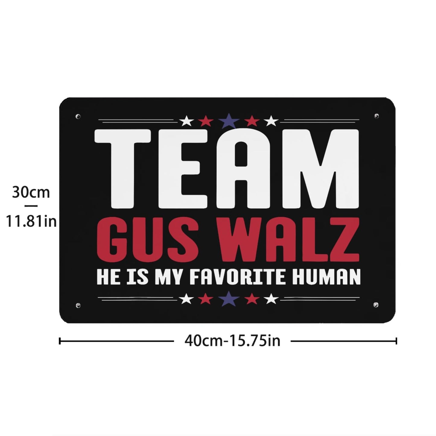 Retro Wall Decor: "He Is My Favorite Human" - Kitchen Sign