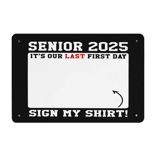 Class Of 2025 Senior Vintage Wall Decor - Funny Signs for Home