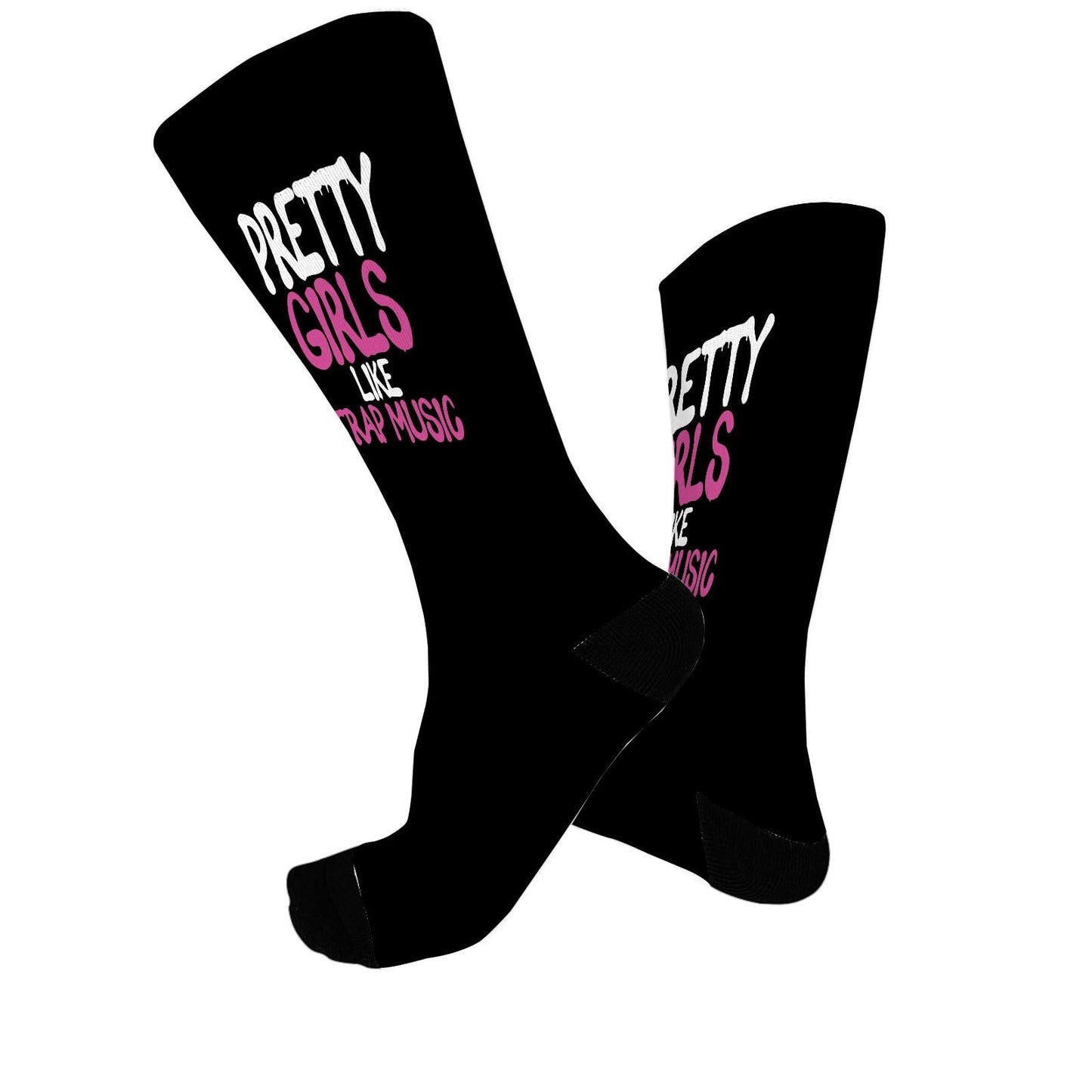 Trap Music Tube Socks for Stylish Women