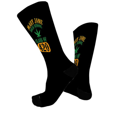 Cannabis 420 Women's Boot Socks