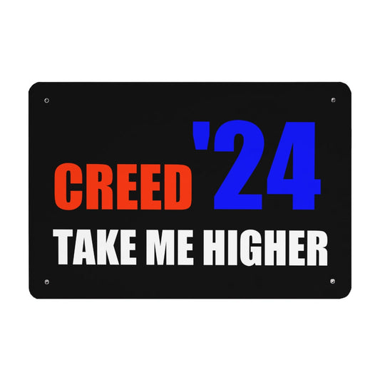Creed '24 Take Me Higher Bar Sign Room Decor For Dorm 40 * 30cm