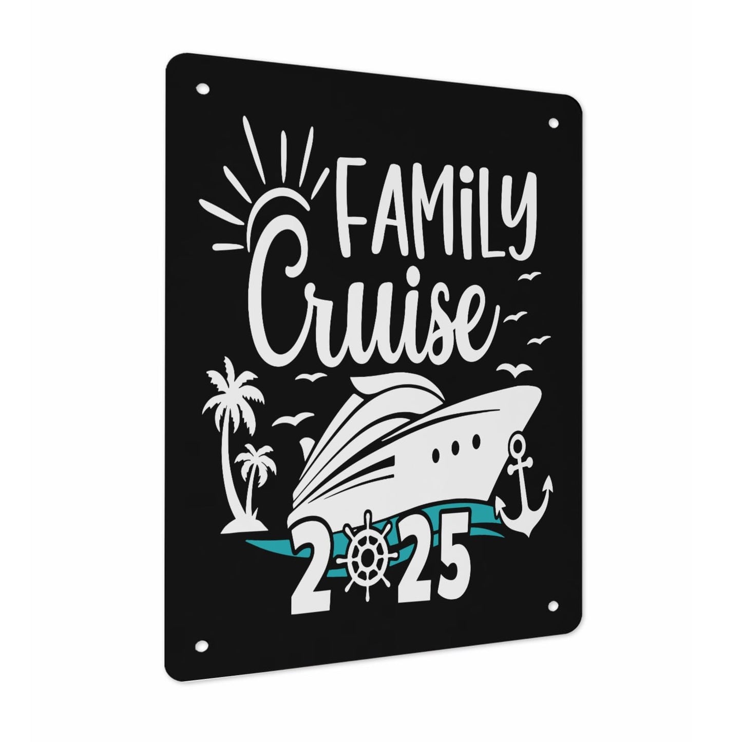 2025 Family Cruise Bar Wall Decor - 30x40cm