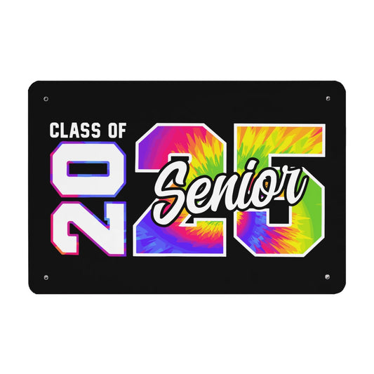 Class Of 2025 Senior Funny Vintage Signs Art Wall Decor For Dorm 40 * 30cm