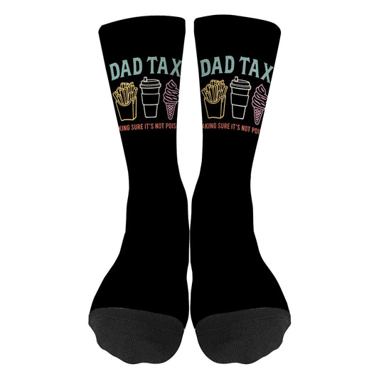 Dad Tax Definition Womens Socks Crew