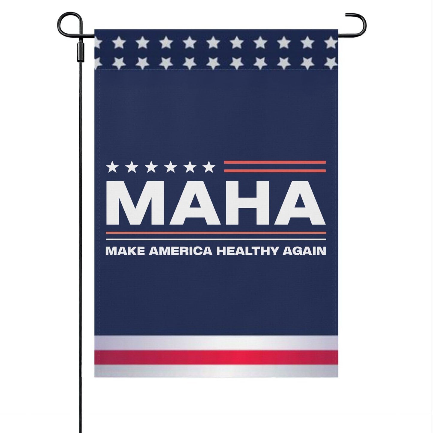 MAHA Make America Healthy Again Vintage House Flag - Double Sided Rustic Garden Flag