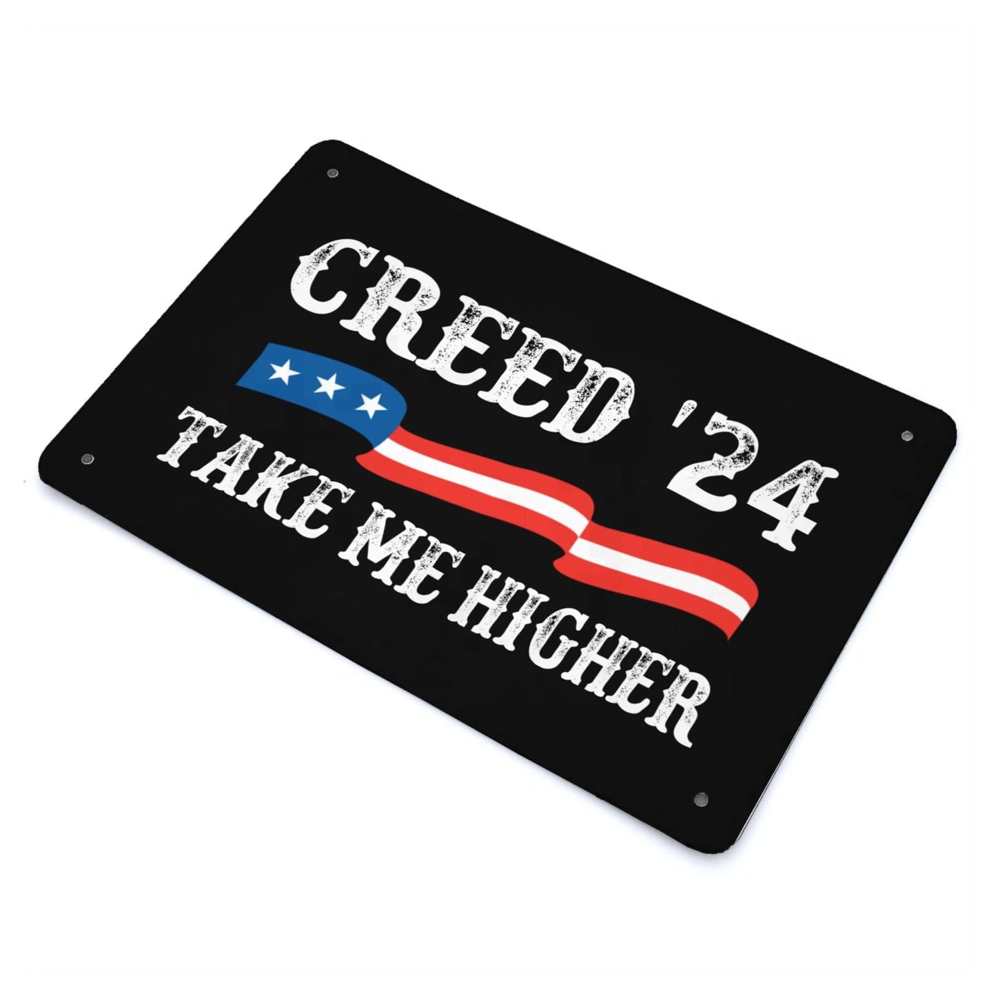 '24 Take Me Higher Tin Sign Art Wall Decor'