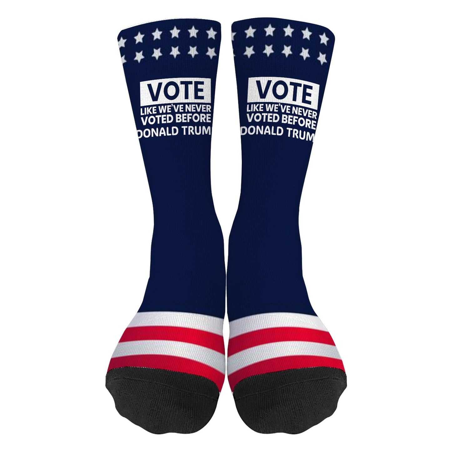 Trump 2024 Colorful Crazy Design Socks for Women and Men