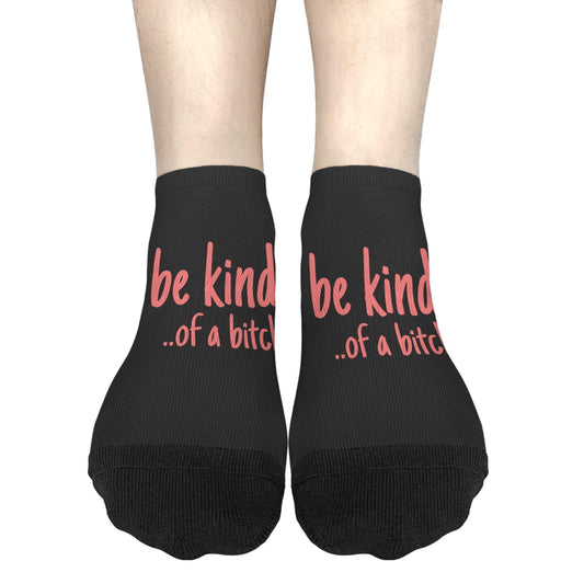 Generic Be Kind Of A Bitch Womens Athletic Socks Cotton Sock For Womens, White