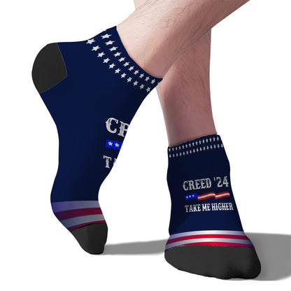 Creed '24 Take Me Higher Short Socks For Women Hidden Sock Women's