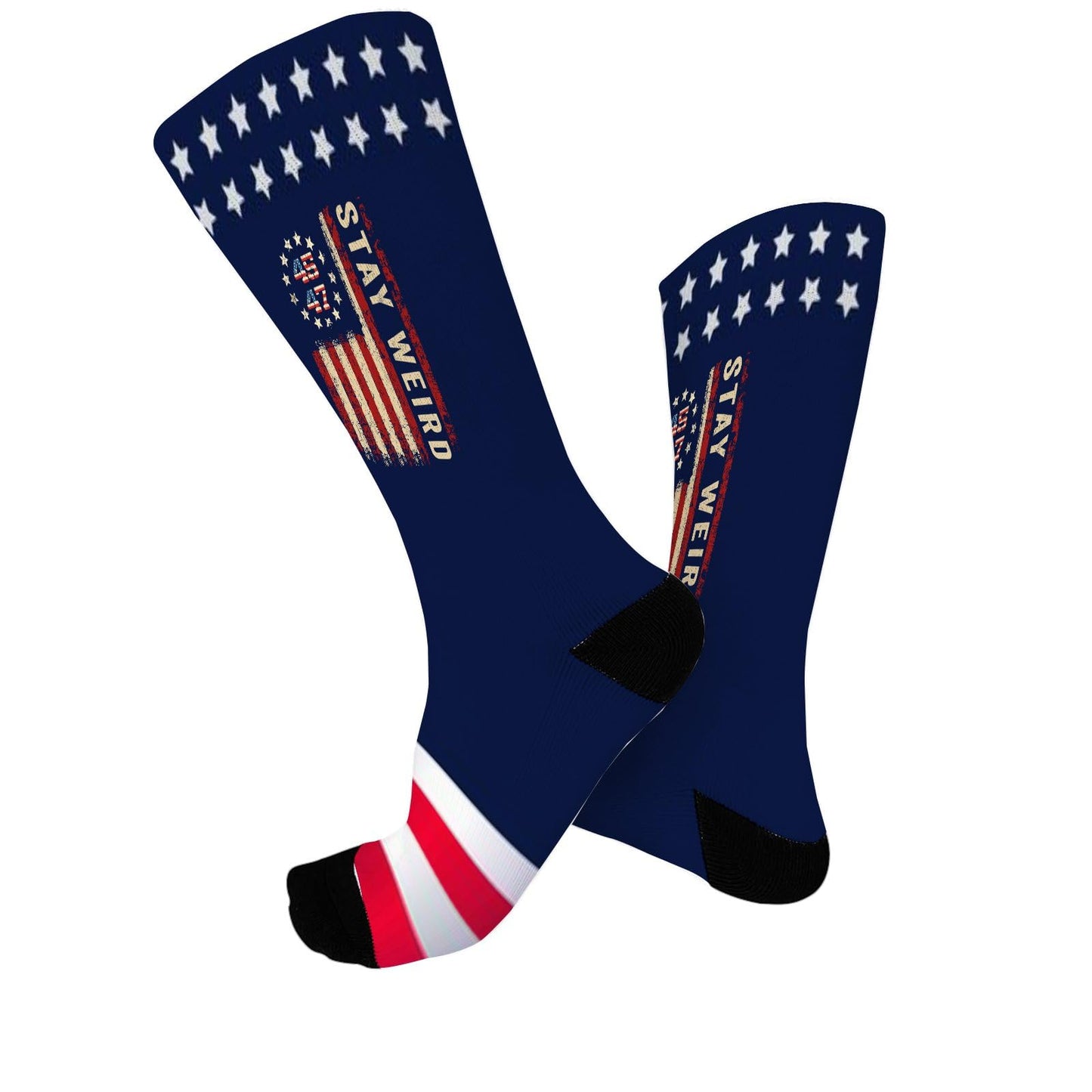 Trump Vances 2024 Trump 45 47 Socks for Men Half Calf Sock Colorful Fancy Crazy Design socks Unisex Novelty Gifts for Dad