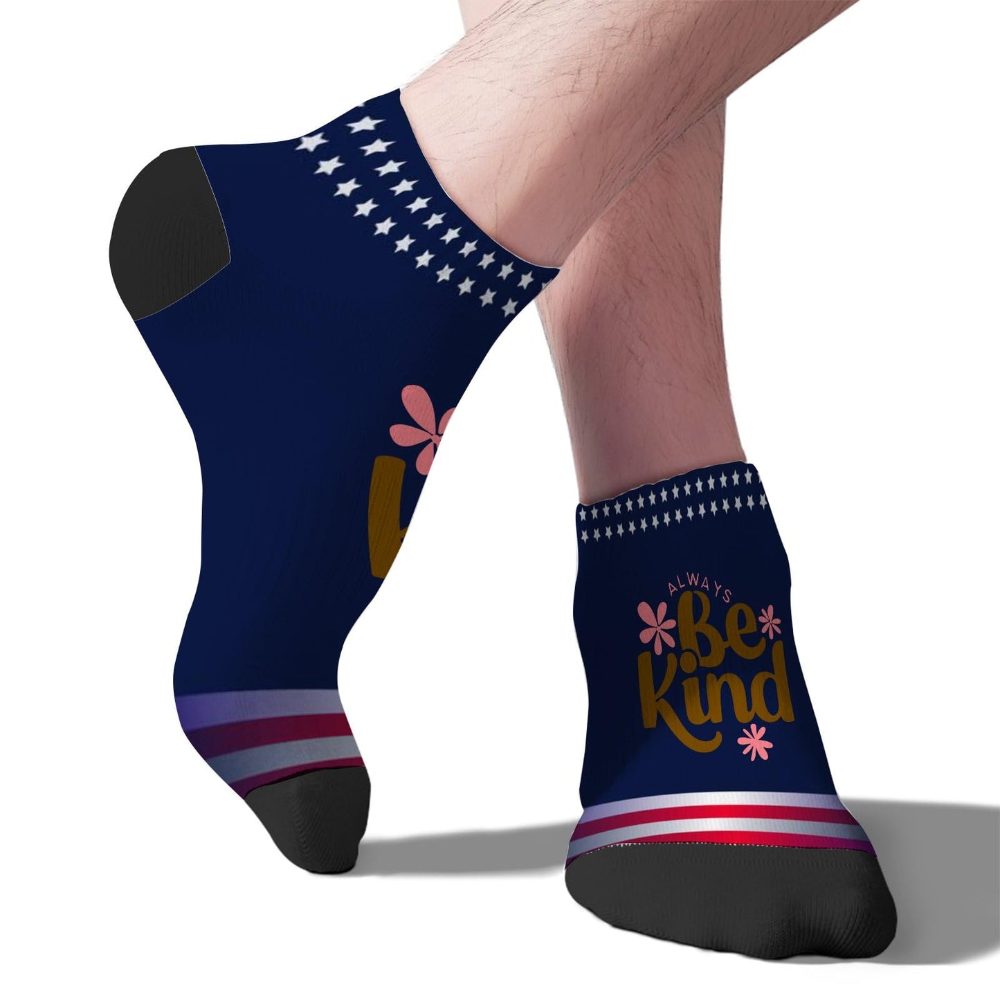 In A World Where You Can Be Anything Be Kind Kindness Autism Dress Socks Athletic Sock Women