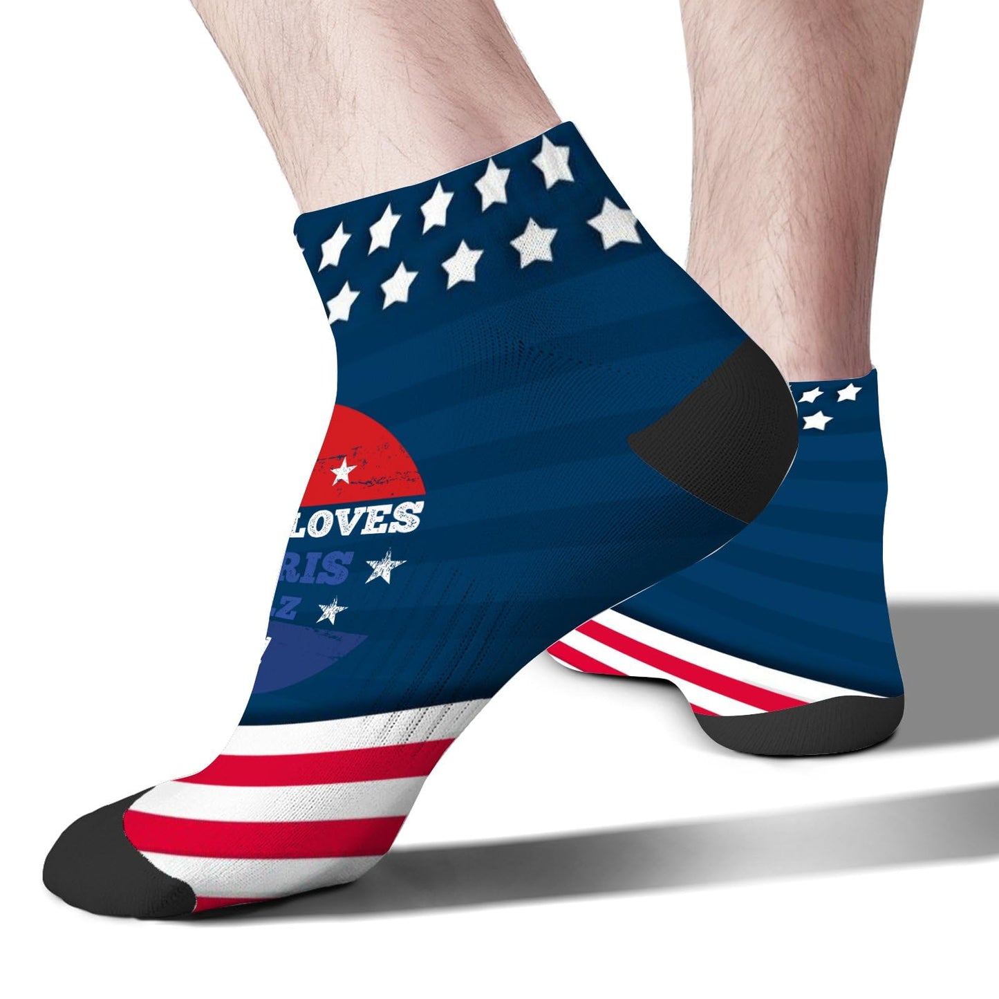 2024 President Men's Low Cut Ankle Socks, Union Approved