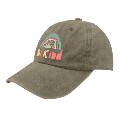 Vintage Pigment Khaki Be Kind Womens Hat