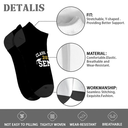 Class Of 2025 Senior House Athletic Socks Men Casual Socks For Women's