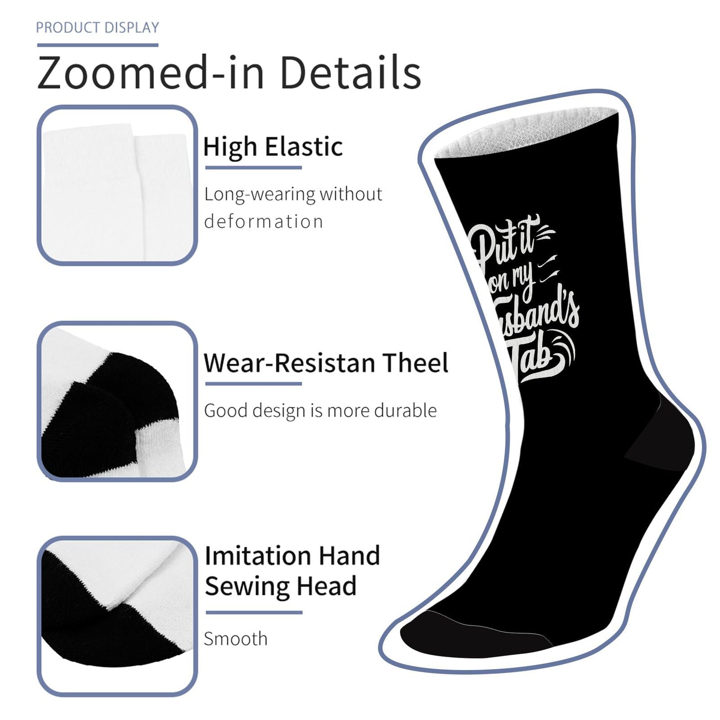 Tab Athletic Socks for Men