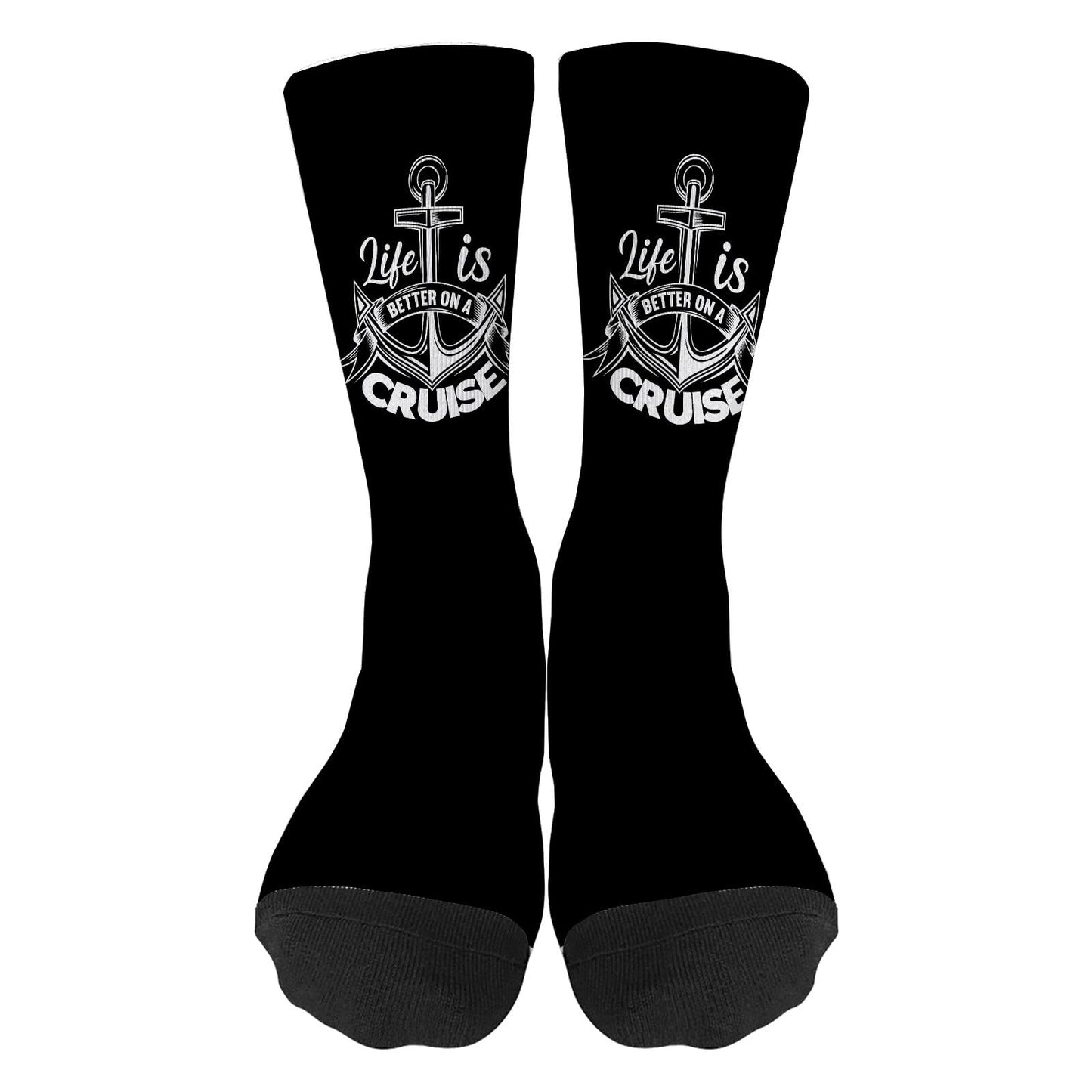 Life Is Better On A Cruise Women's Crew Socks