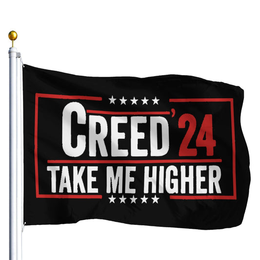 24 Take Me Higher Outdoor Flag 3x5 Ft - Retirement Gifts for Men