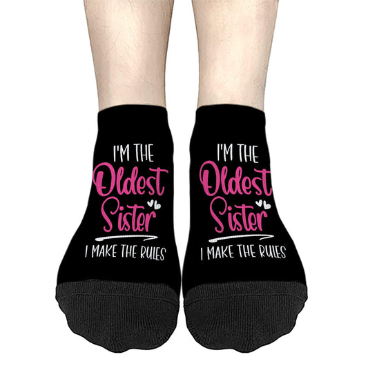 Youngest Sister Rules-Free Low Cut Women's Dress Socks