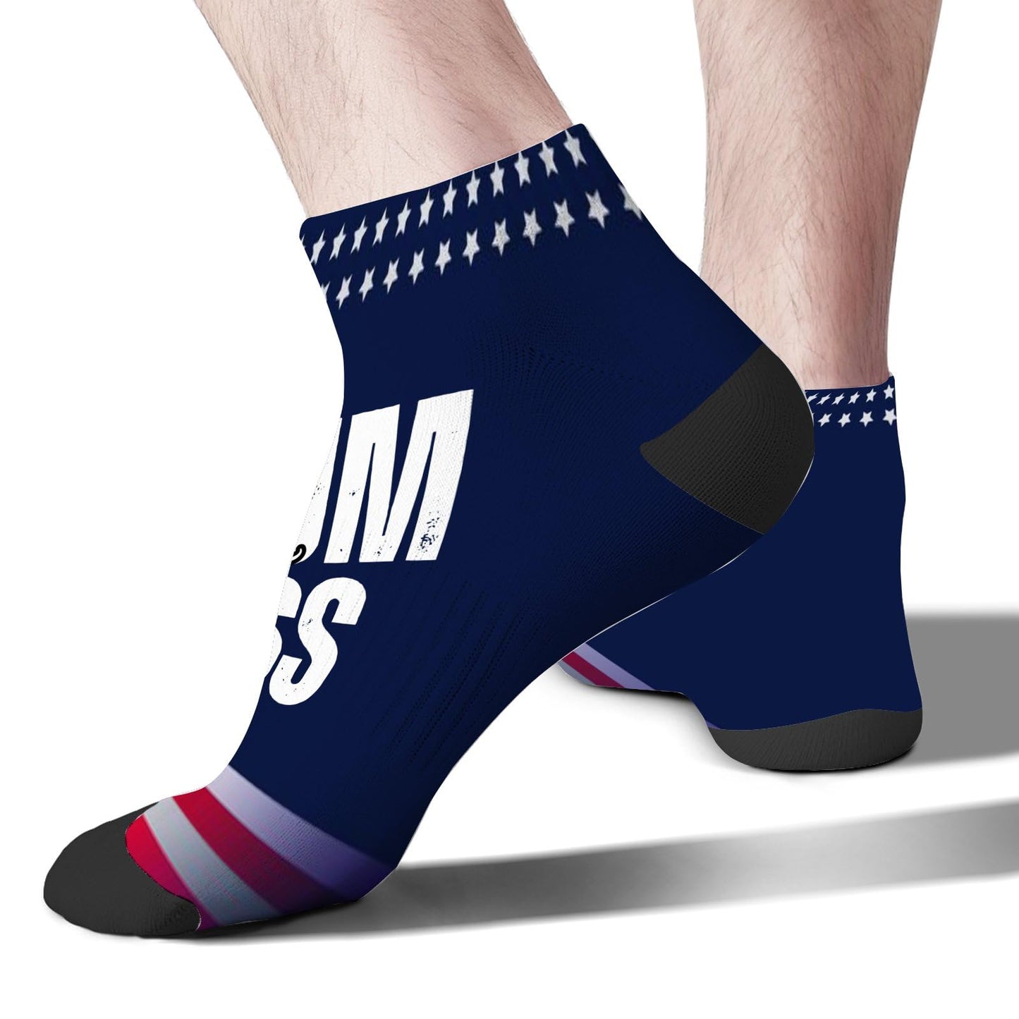 Funny Drum & Bass Rum & Ass Lovers Dress Socks Ankle Socks Women's