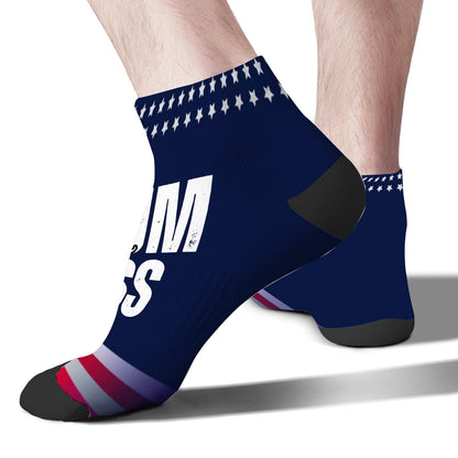 Funny Drum & Bass Rum & Ass Lovers Dress Socks Ankle Socks Women's