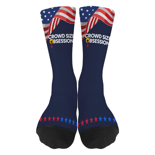 Funny Trump 2024 Crew Socks for Women