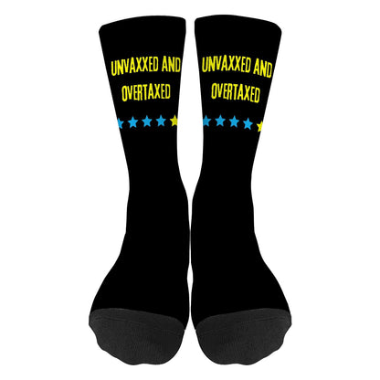 Performance Athletic Socks - Unvaxed & Overtaxed