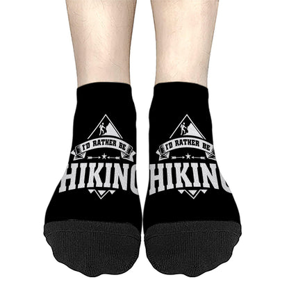 I'd Rather Be Hiking No Show Socks Womens No Show Women Sock