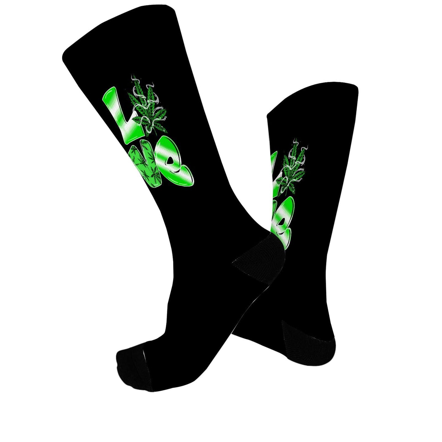 Premium Men's Cannabis THC Tube Socks