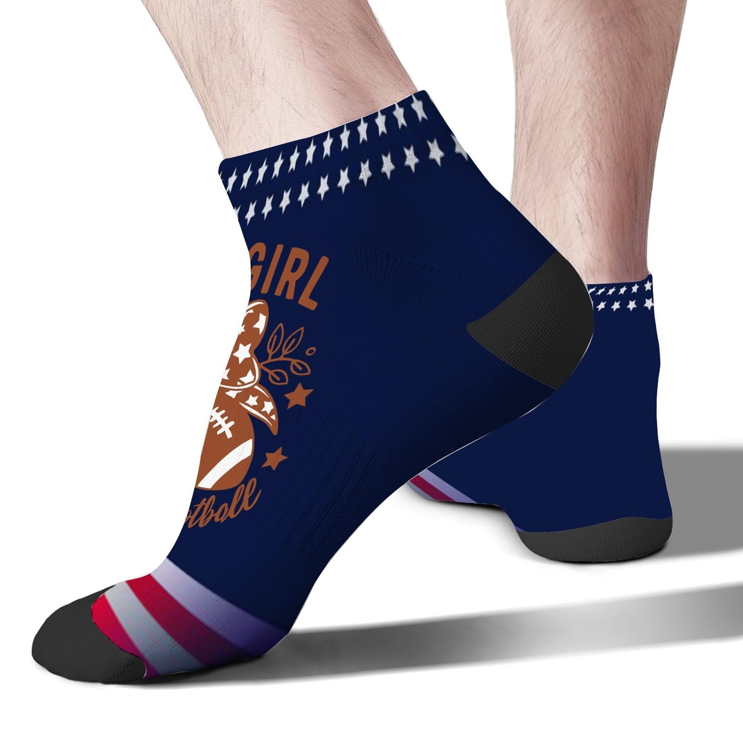 Football Lover Hidden Socks for Men and Women