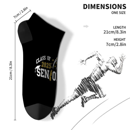 Class Of 2025 Senior House Athletic Socks Men Casual Socks For Women's