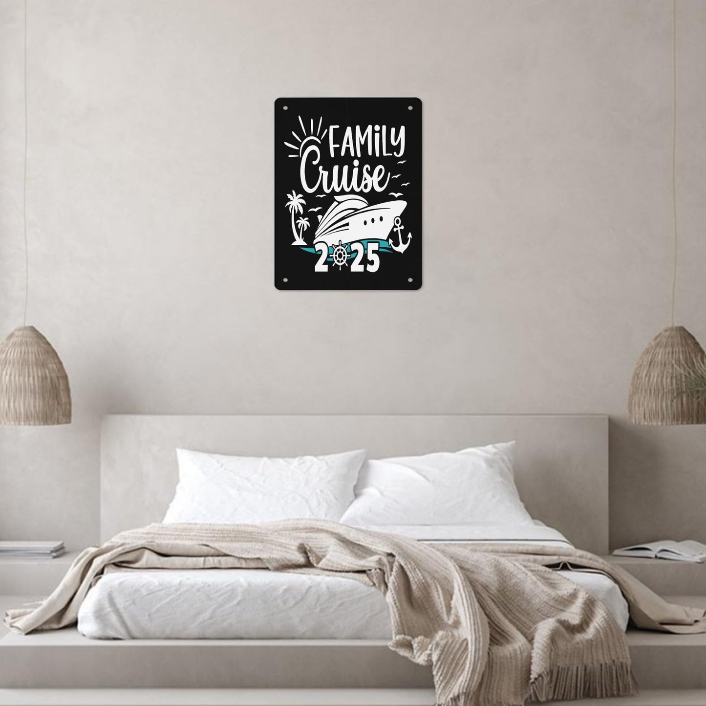 2025 Family Cruise Bar Wall Decor - 30x40cm