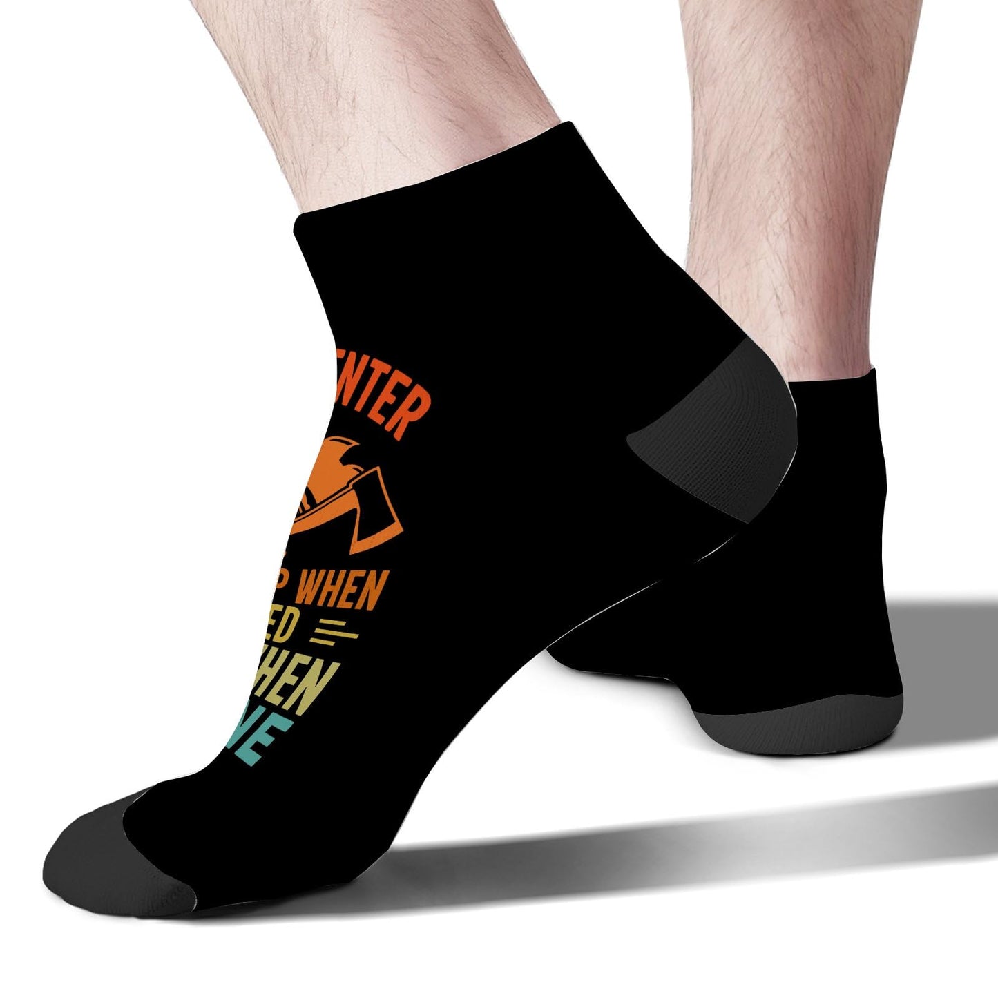 Carpenter Motivation Low Cut Crew Socks for Women