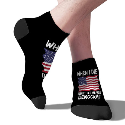 Republican Golf Low Cut Socks for Women