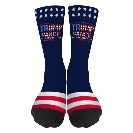 Trump 45 47 Fancy Crazy Design Socks - Unisex Novelty Gift