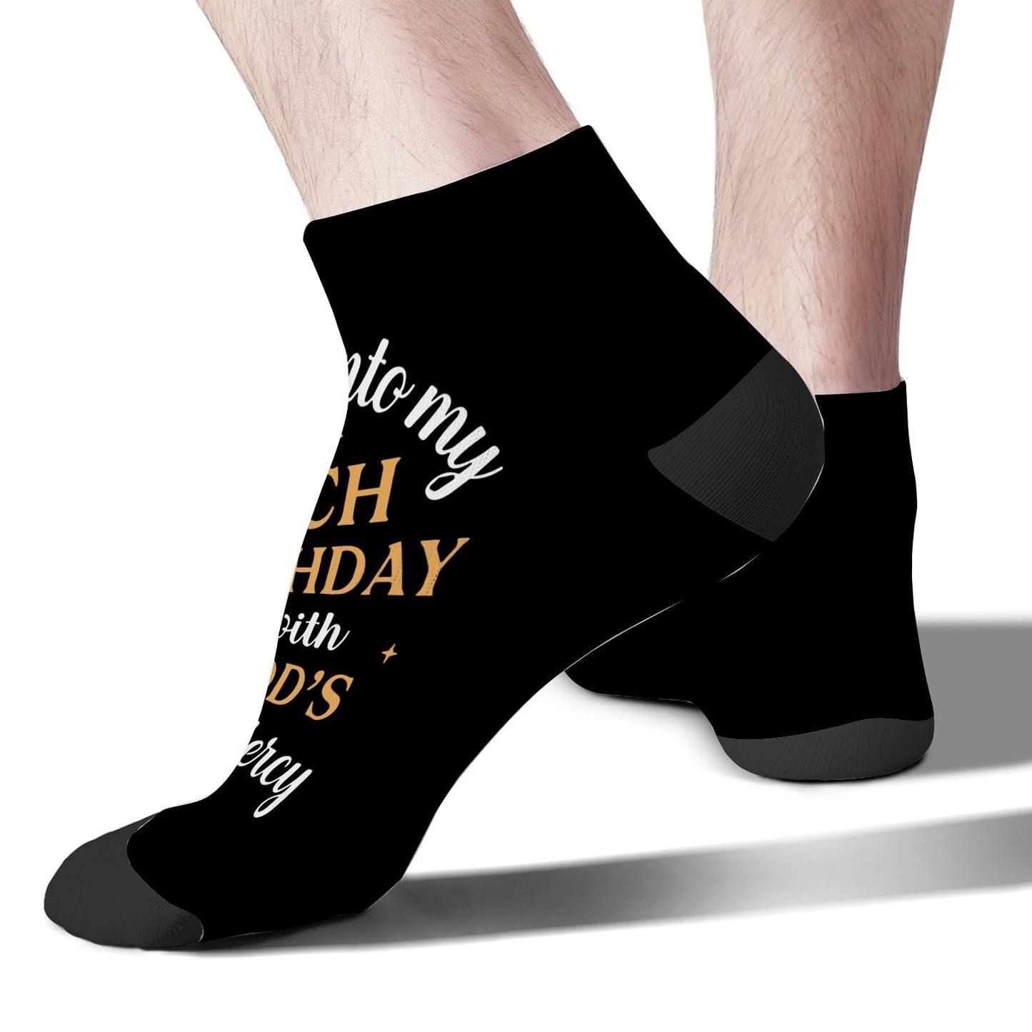 Step Into My March Girl Birthday Women Socks Ankle Hidden Sock For Men's